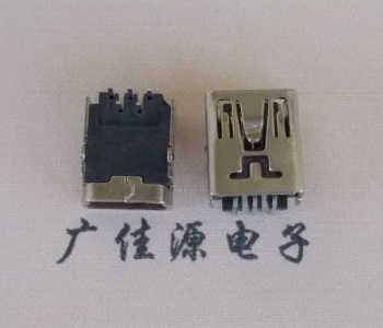 辽宁MINI USB前两脚插座 90度卧式 端子DIP针脚定义