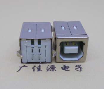 辽宁USB BF180度母座 打印机接口 立式直插带赛