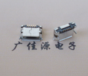 辽宁Micro USB卷口 B型(无柱）插板脚间距6.4普通端子