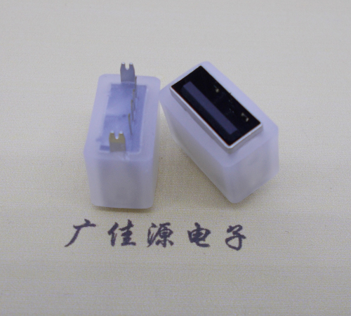 辽宁USB连接器接口 10.5MM防水立插母座 鱼叉脚