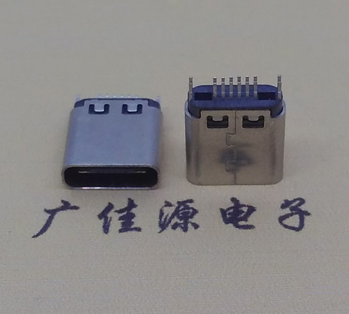辽宁type-c16p母座,夹板式type-c16p接口连接器