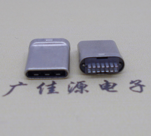 辽宁type-c14p公头拉伸无地线厚3.6mm