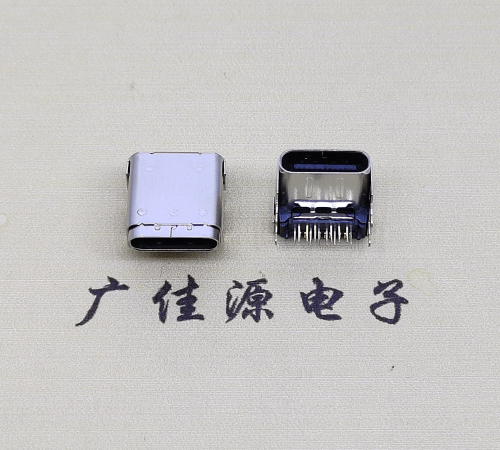 辽宁type c24p板上母头 typec接口数据CL=3.4,DIP+SMT端子DIP长脚