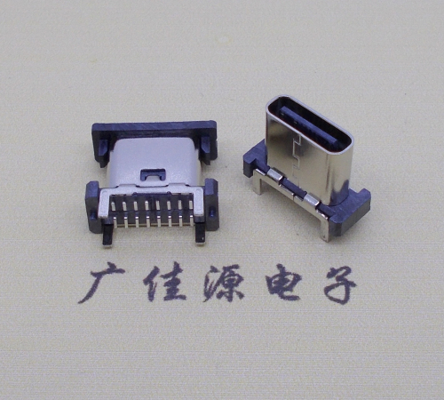 辽宁TYPE-C16Pin立贴8.8mm连接器.四脚直插设计结构接线图