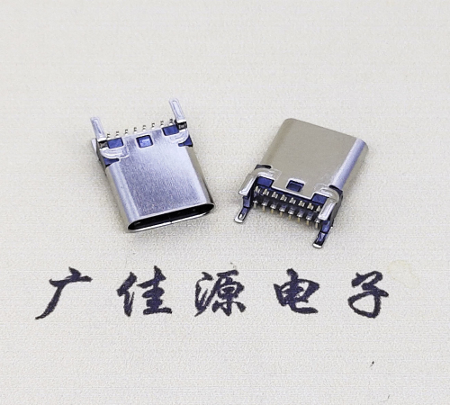 辽宁USB 3.1TYPE-C16Pin立贴母头座子引脚接线正负级详解